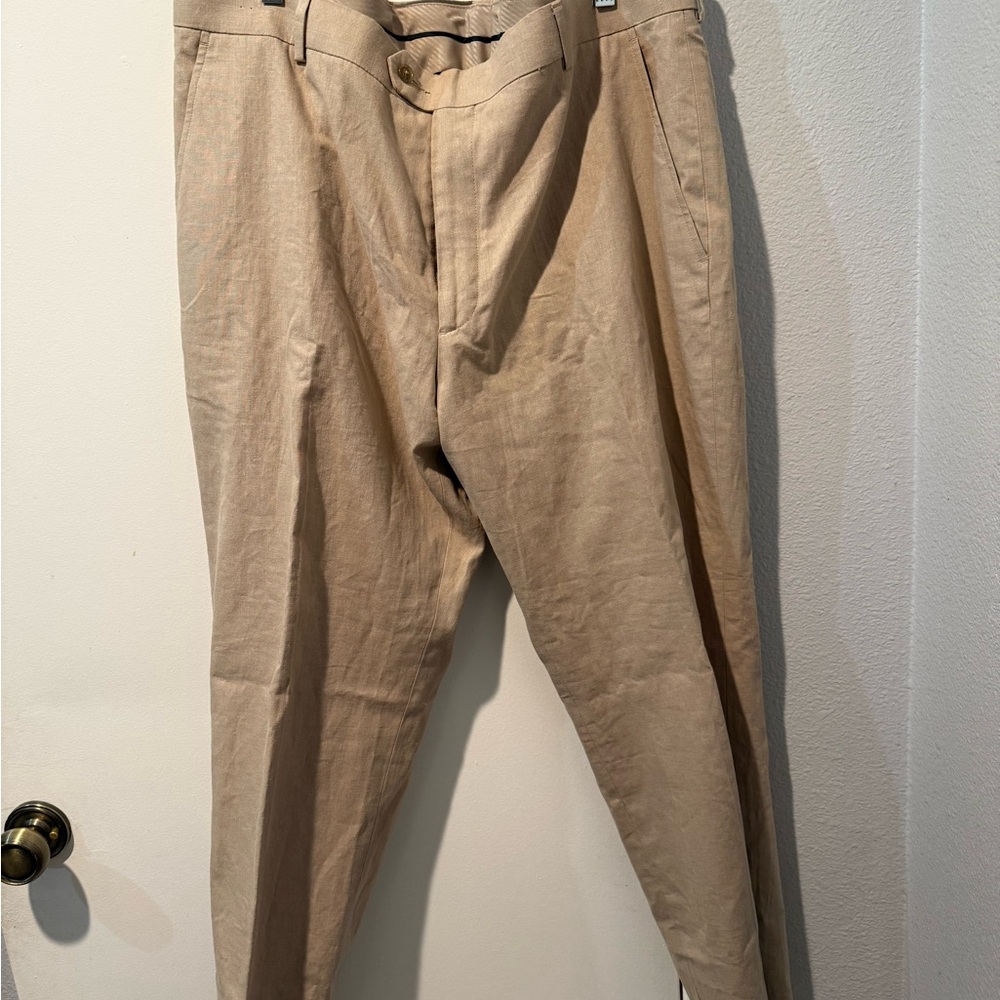 Stafford Men's Khaki Chinos Slim Fit